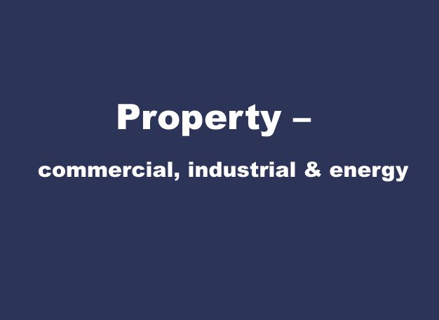 Property – commercial, industrial & energy